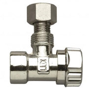 Rubinetto squadra cassetta wc codolo cromato ottone