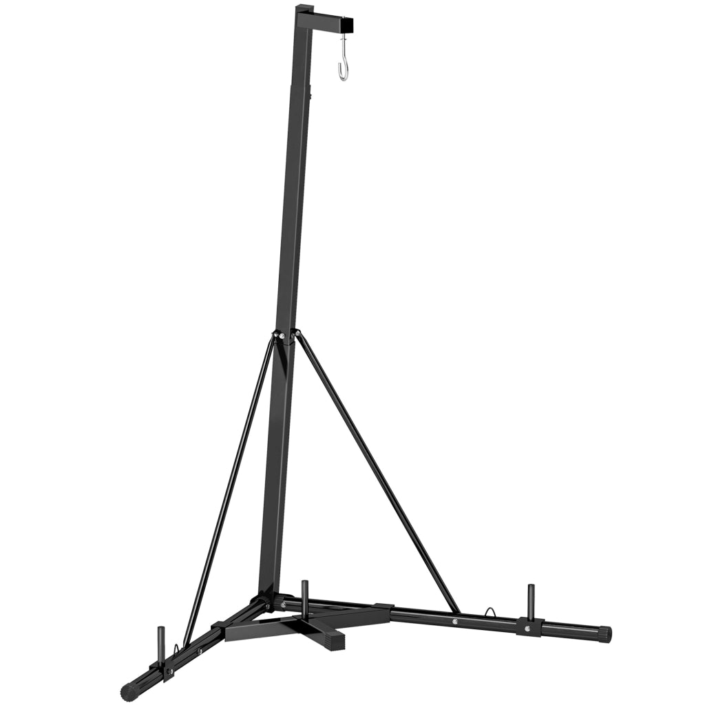 Supporto per sacco da boxe regolabile pieghevole ¨C Minimal ¨C nero acciaio