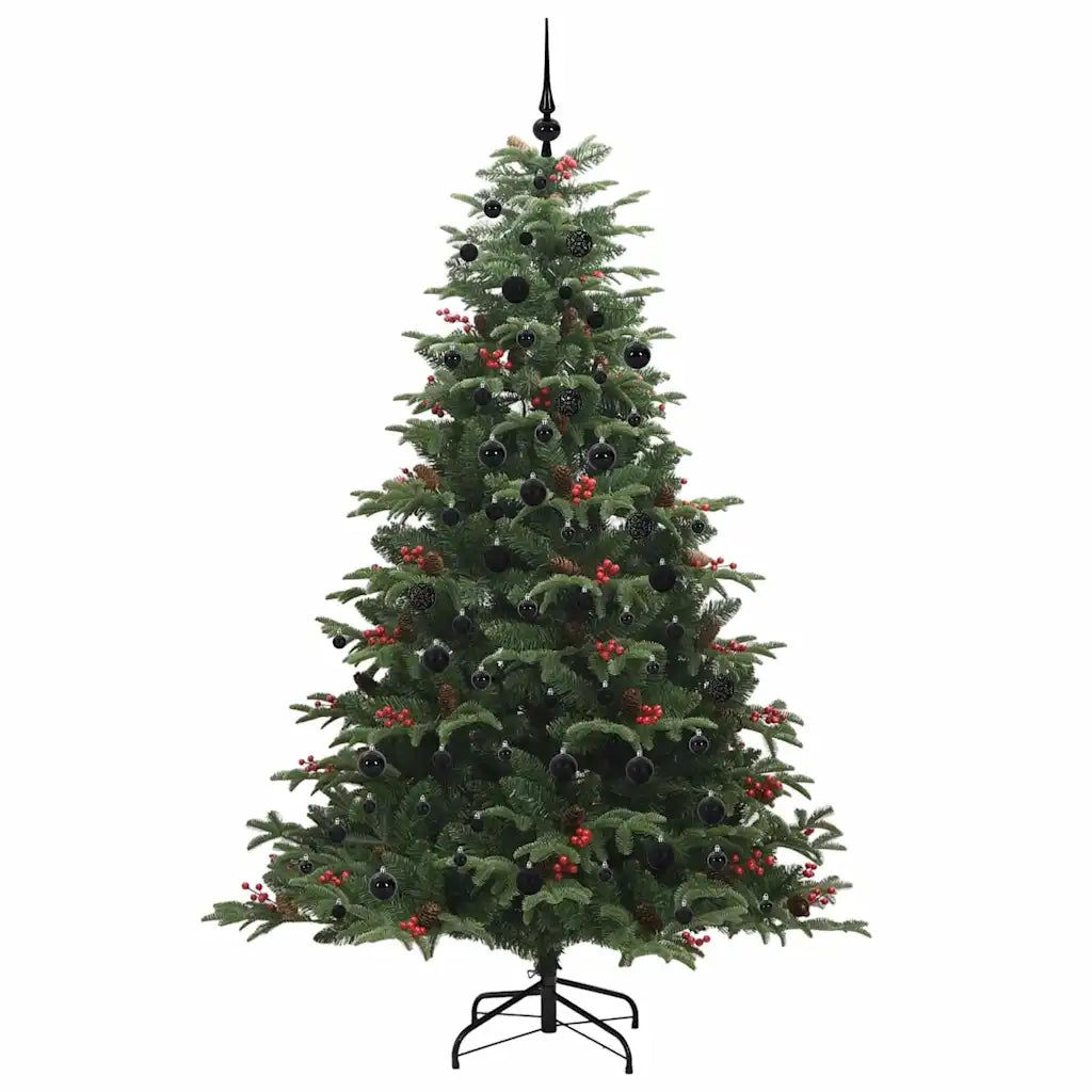 Albero di Natale artificiale con 300 LED Verde 210 cm 3395560