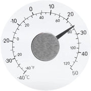 Termometro esterno acqua resistente - Senza batterie e facile da applicare - 11cm - Giardino e orto - Precisione temperatura...