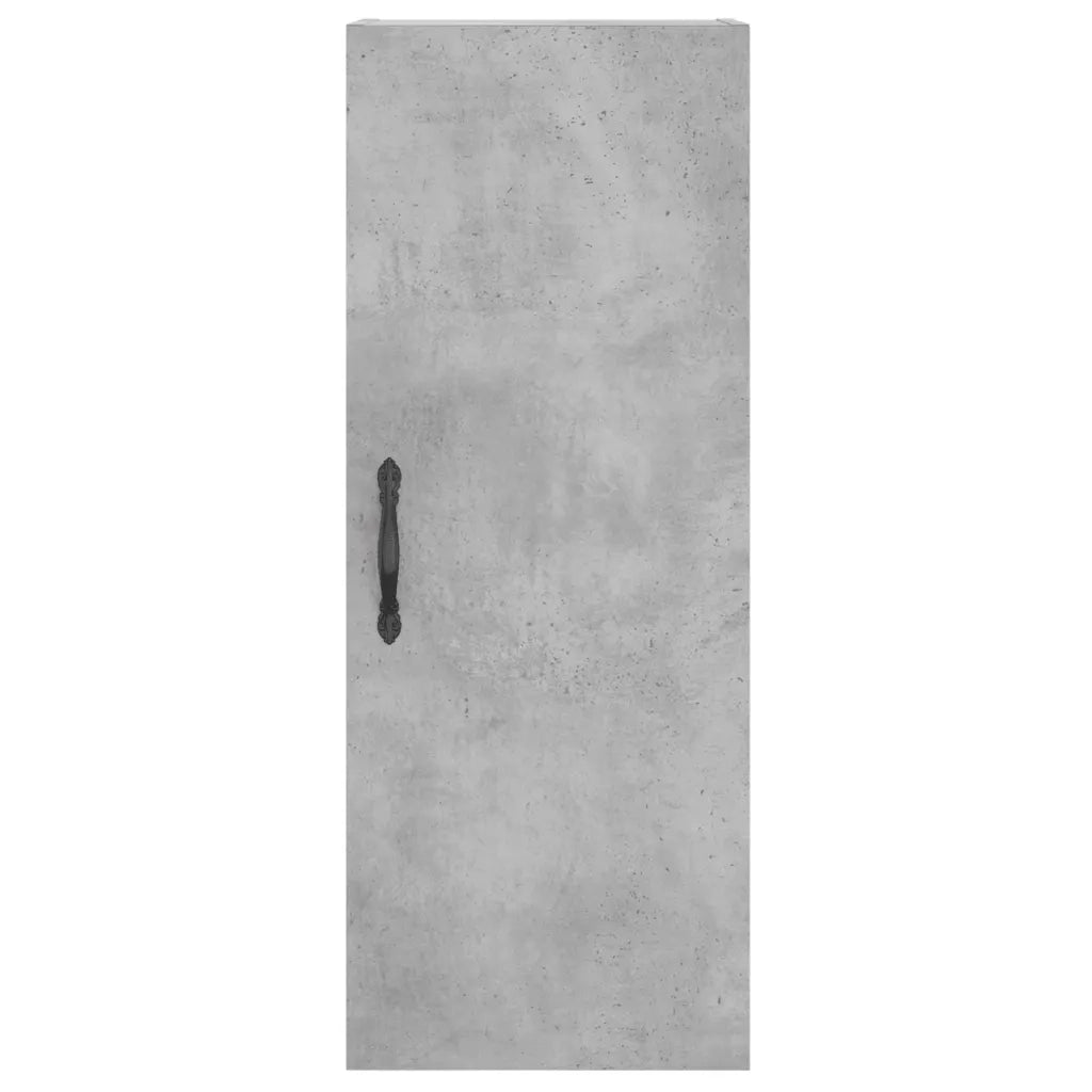 Credenza Grigio Cemento 34,5x34x180 cm in Legno Multistrato 3199141