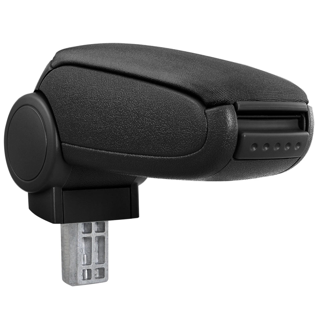Bracciolo centrale per Citroen C2 con vano imbottito in tessuto nero 03_0000405
