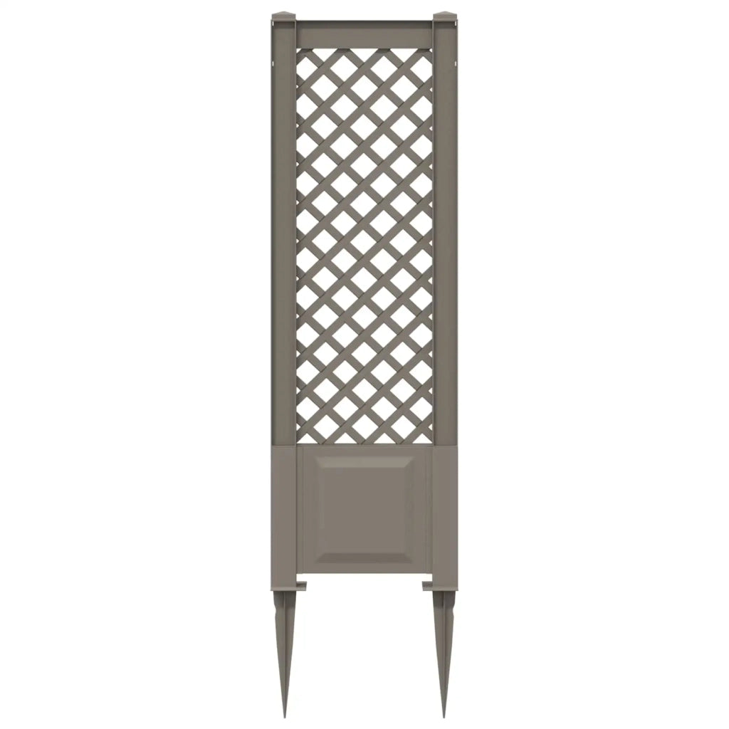Trellis con Punta Grigio 43 x 6 x 165 cm PP CFW8185149