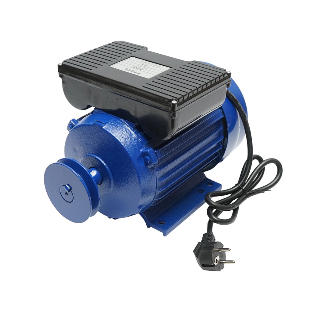 Motore elettrico monofase 1,5KW, 220V con protezione termica, statore 145x80mm Breckner Germany