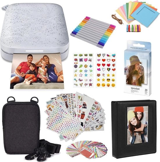 Stampante Mini - Kit di Avvio - Stampanti a Porta - Stampante Portatile - Stampante Mobili - Fotostampante