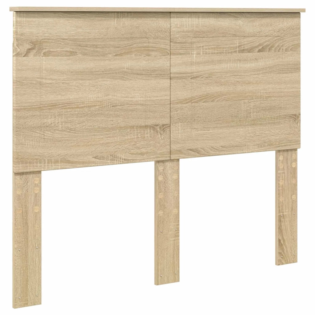 Struttura del letto con testiera-Giroletto con Testiera Rovere Sonoma 120 x 200 cm 615525