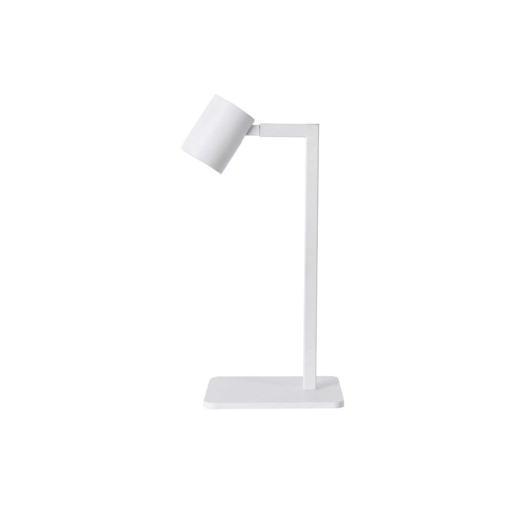 Lampada da scrivania Snow bianca GU10 Light Prestige