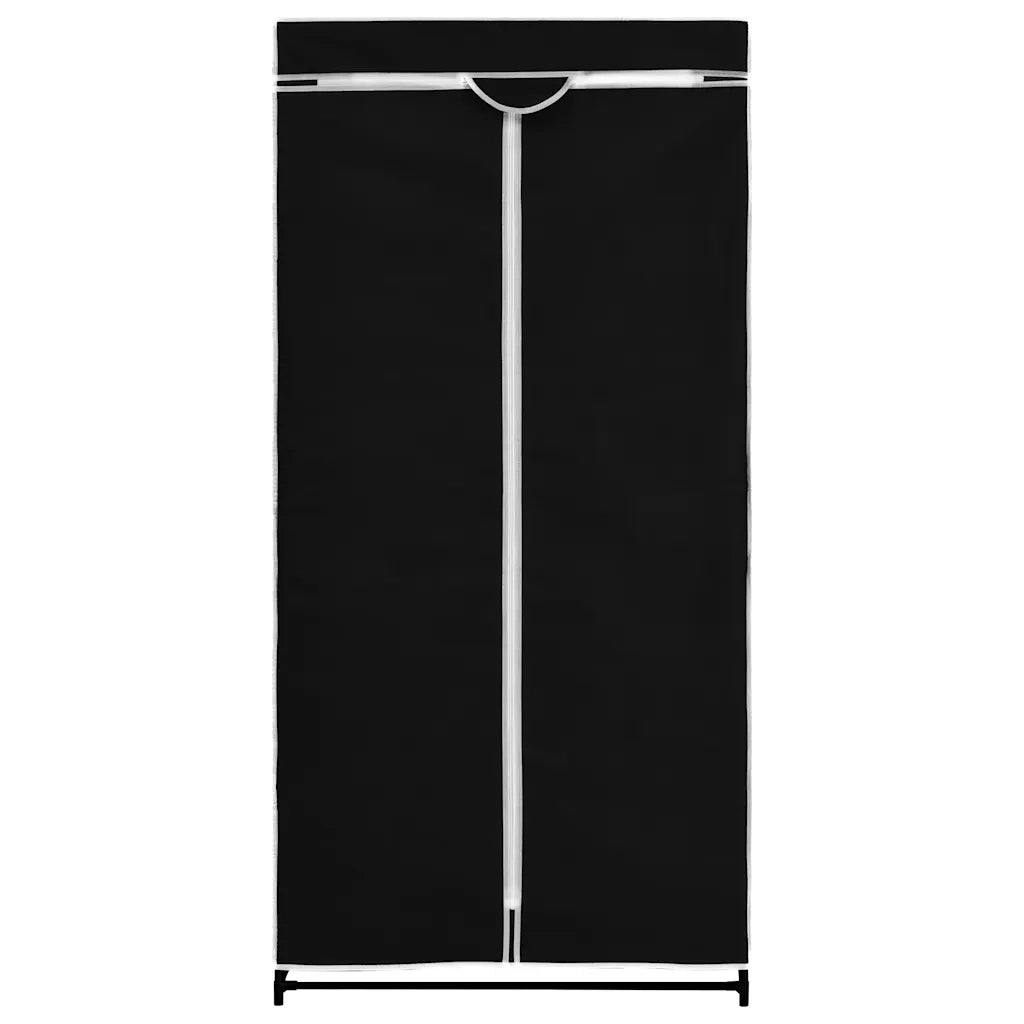 Armadio Nero 75x50x160 cm 282437