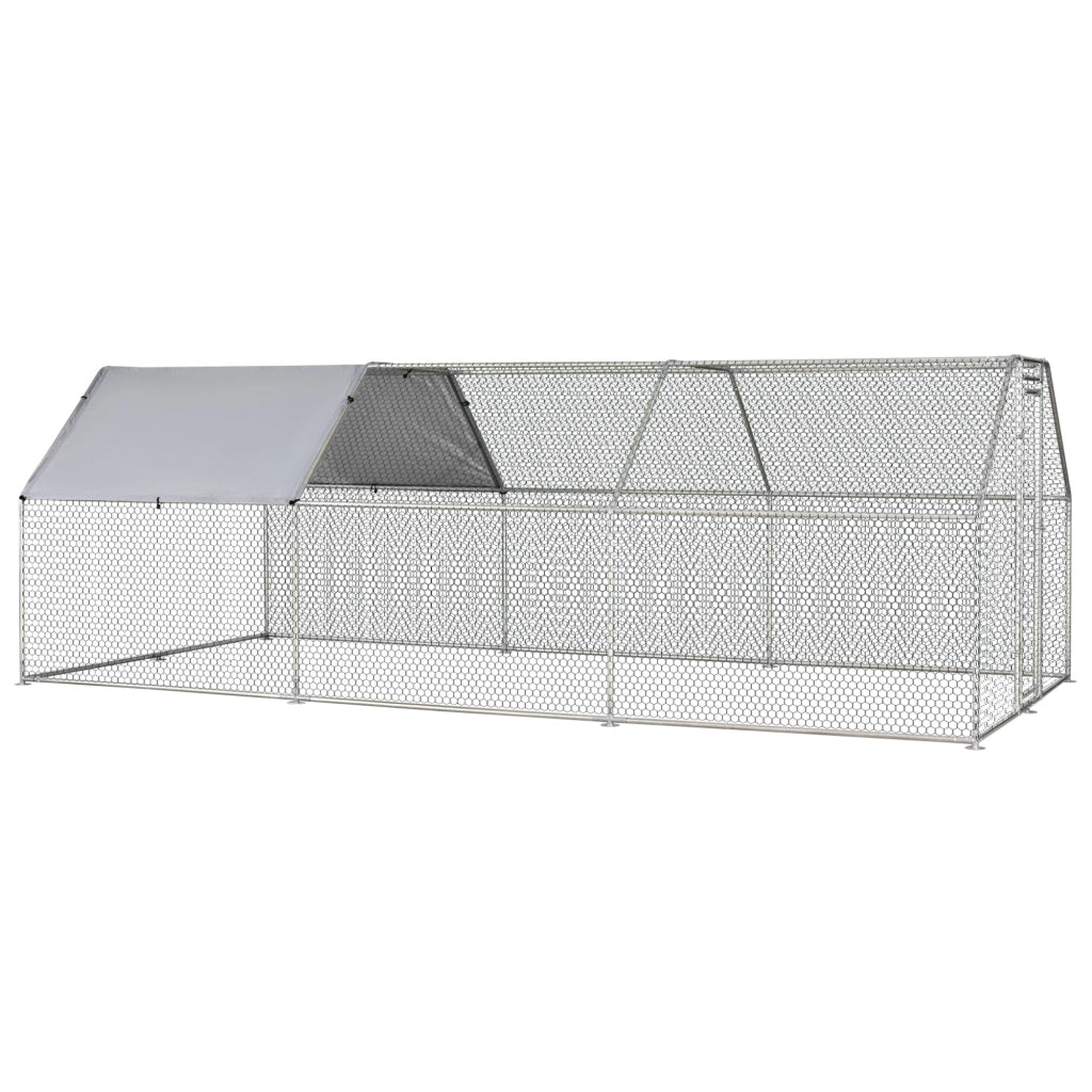 Recinto per Pollaio ¨C Minimal ¨C Grigio 280x570x195cm