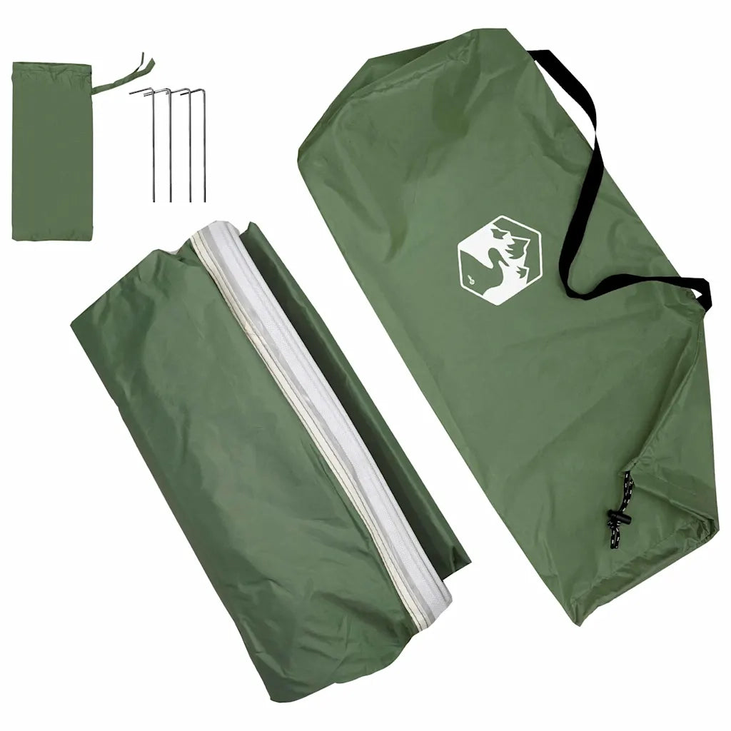 Tarp resistente all'acqua con tetto Verde 240 x 460 cm 42001035
