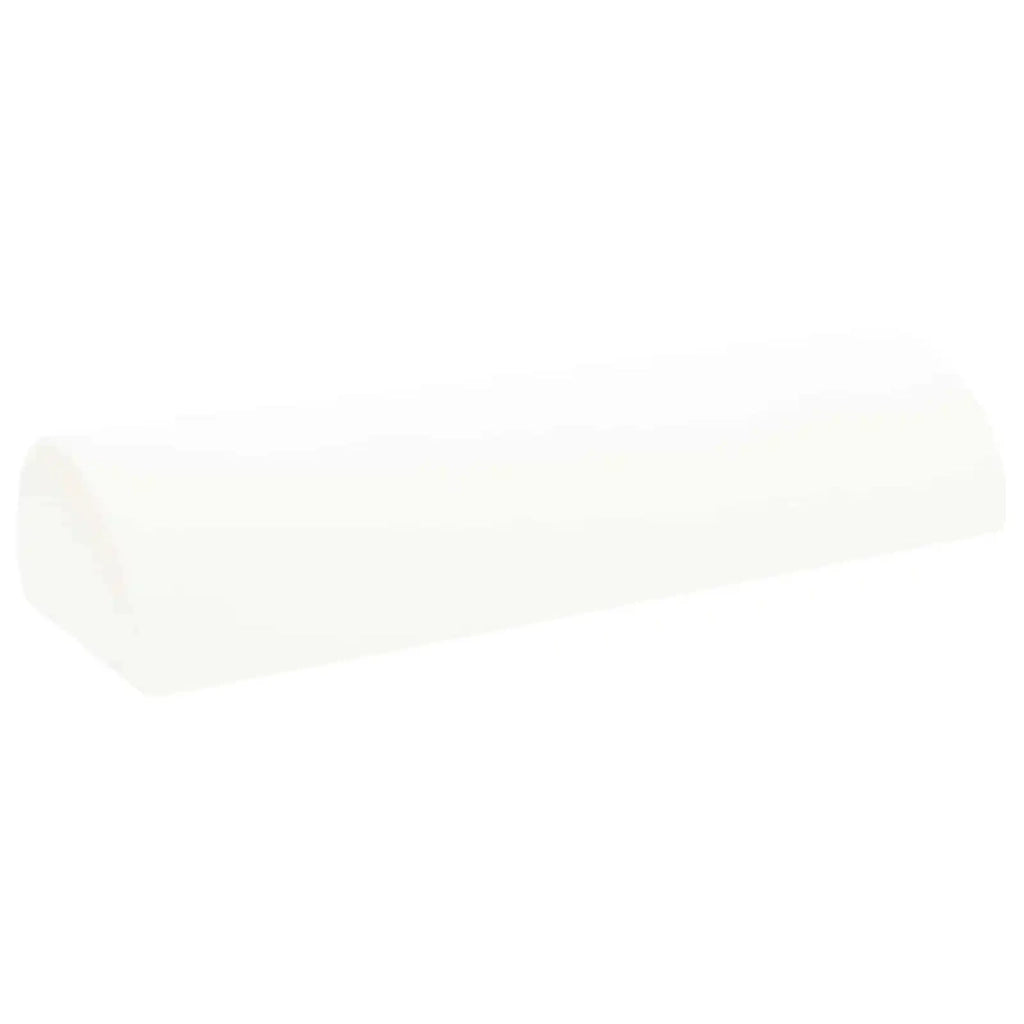 Cuscino per Gambe Bianco 52 x 20 x 12 cm Schiuma Memory 42020196