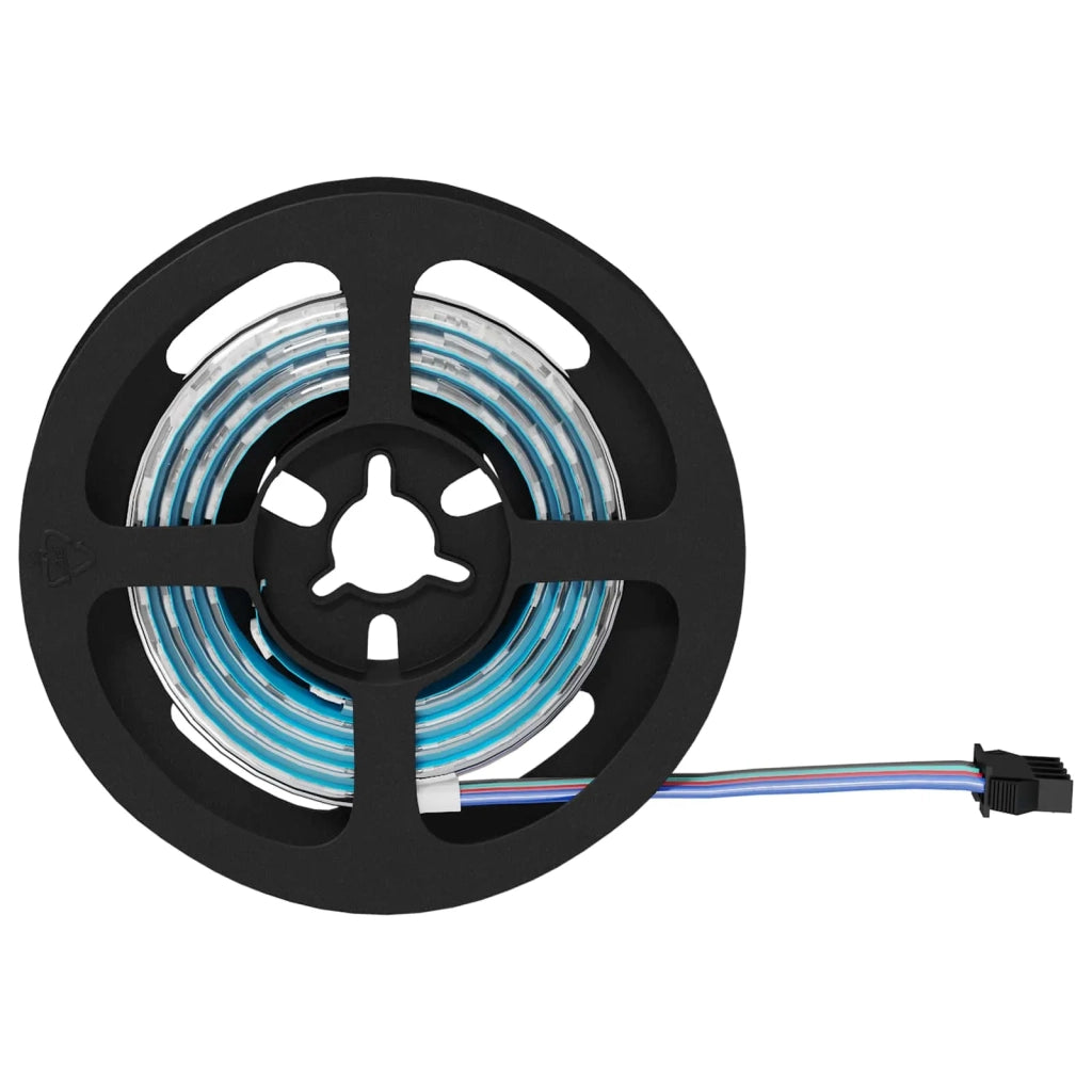 Striscia LED 12 pcs Nero e trasparente 750 mm Rame e plastica 3429115