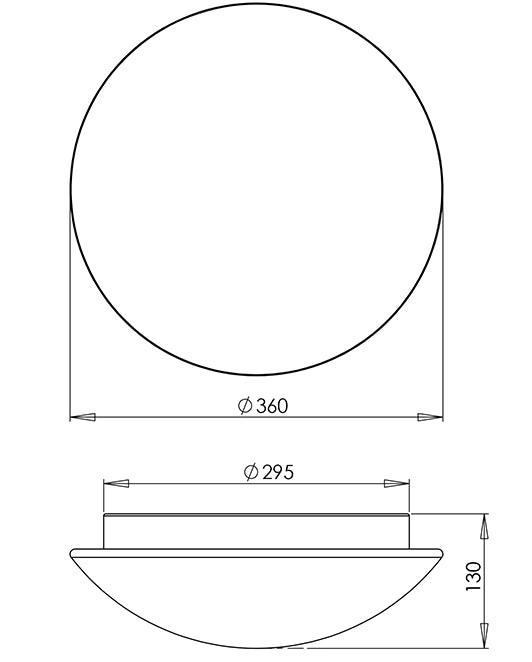 Pandora Plafoniera in metallo e vetro soffiato con sensore di movimento integrato, attacco E27 2x40W, colore Bianco, codice articolo 3222-65-102