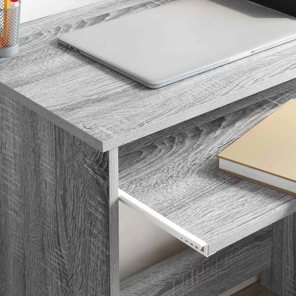 Scrivania Grigio Sonoma 106 x 41 x 88.5 cm Legno multistrato 869471