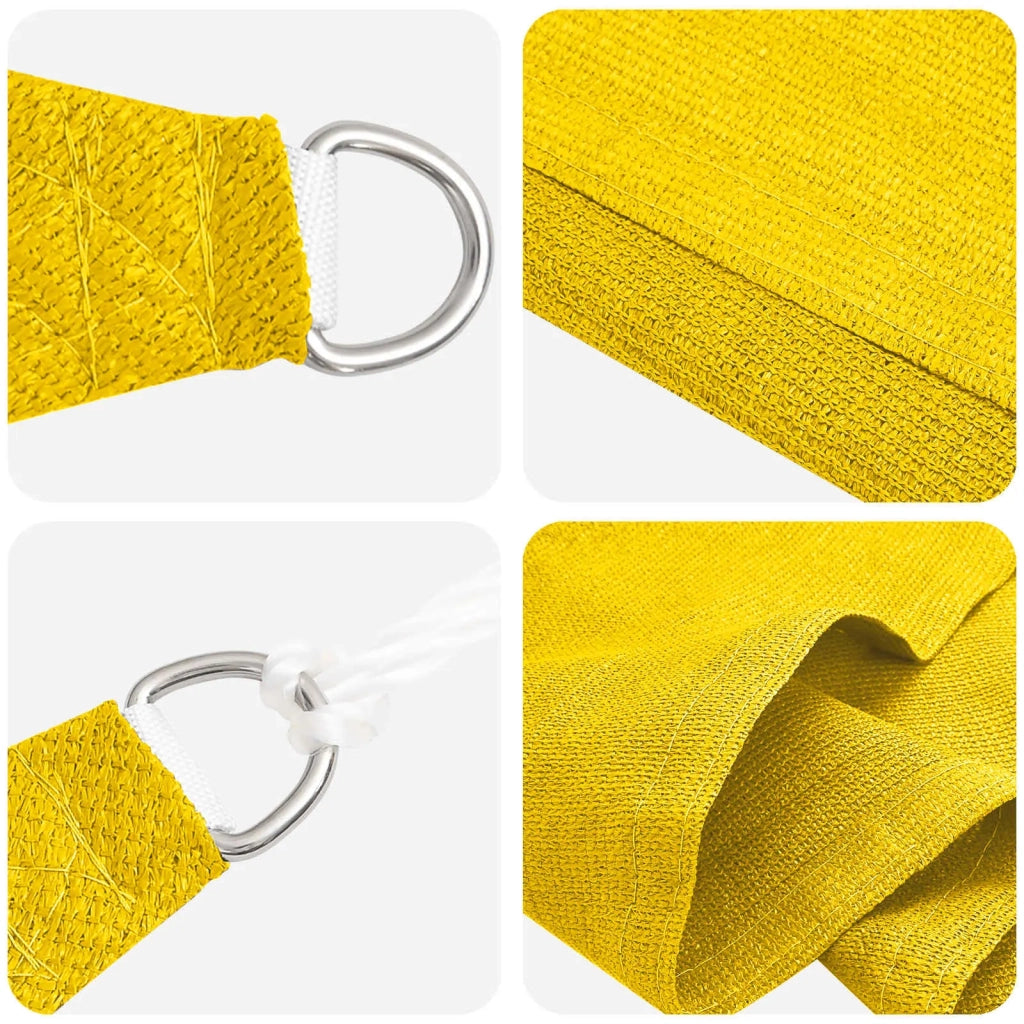 Telo Ombra Giallo 7 x 5 x 5 m HDPE 42032723
