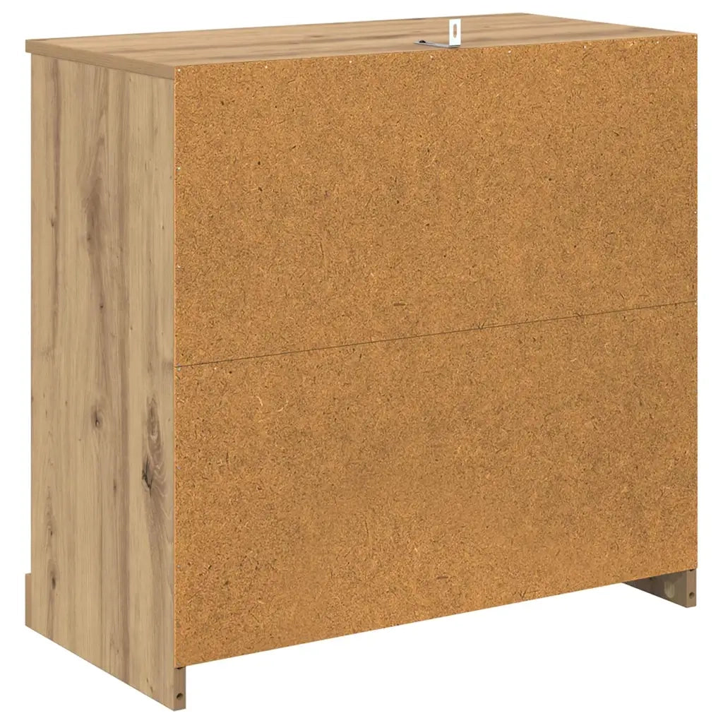 Sideboards 2 pcs Rovere artigianale 70 x 35,5 x 67,5 cm 3402654