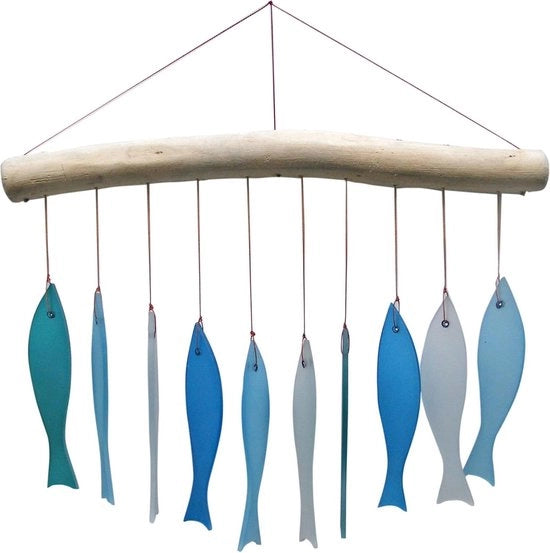 Campana Ventilata Blu 26 cm Decorazione 2 x 27 x 36 cm