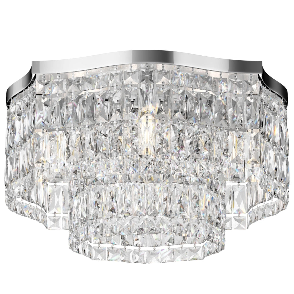 Plafoniera cristallo cromata Maytoni Dune 6xE14 DIA005CL-06CH
