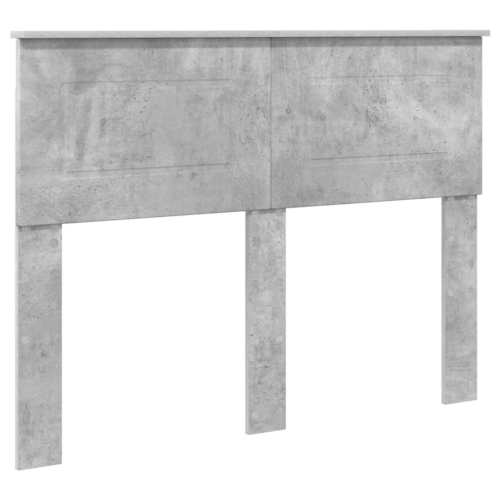 Struttura del letto con testiera Grigio cemento 120 x 190 cm 3408284