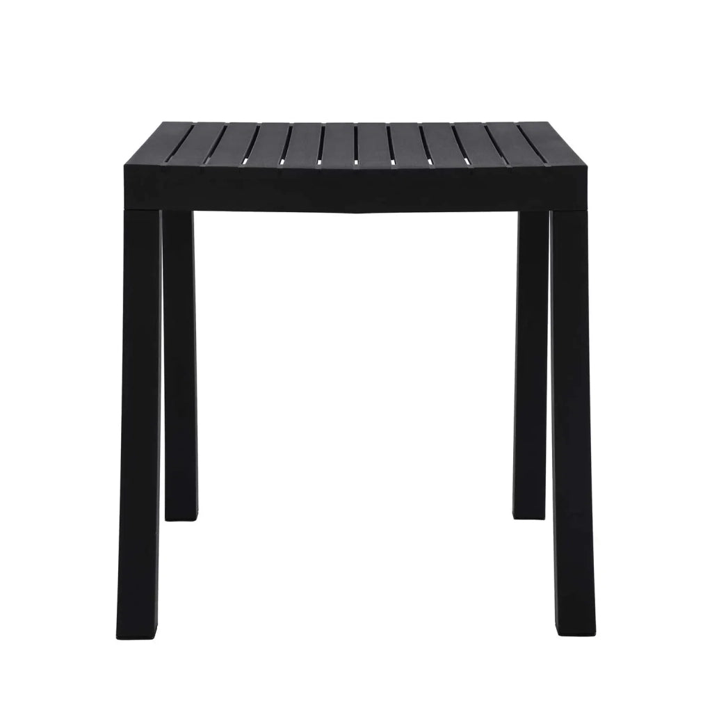 LÚZETE - TAVOLO DA GIARDINO ELVO NERO