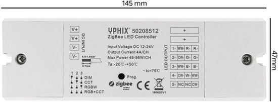 Dimmer Zigbee per LED 12-24V per tutte le strisce LED (50208512)