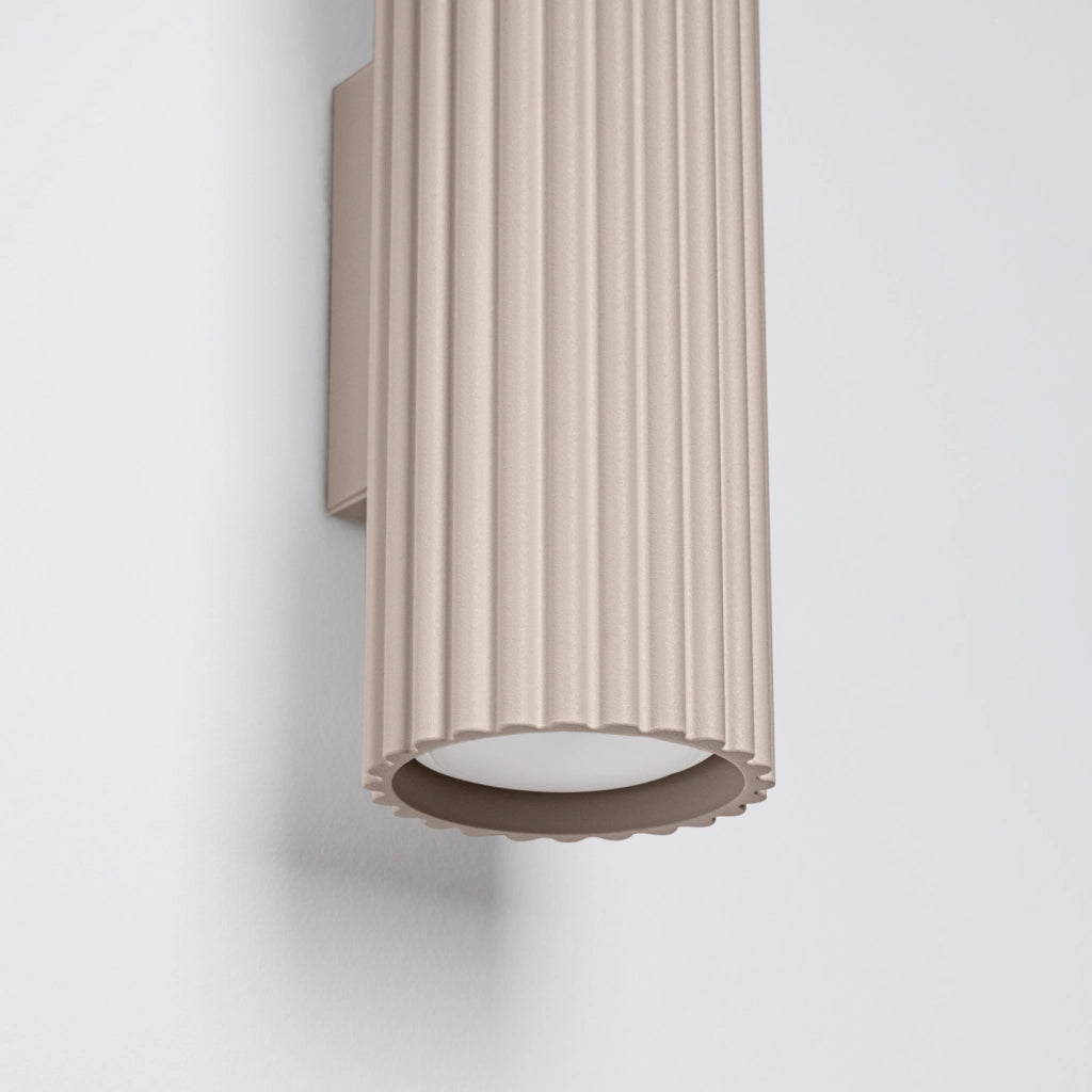 Lampada da parete KARBON 20 taupe