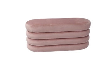 PANCA VELL CHEROY ROSA 110X45XH47