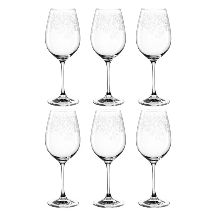 Calici vino bianco CHATEAU set da 6 di 410 ml
