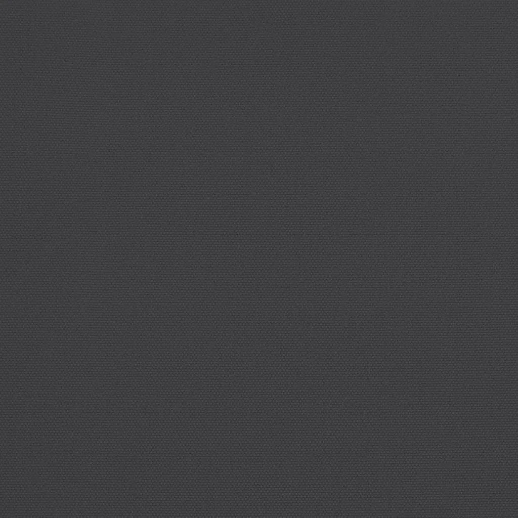 Ombrellone Nero 200x224 cm in Alluminio 47210