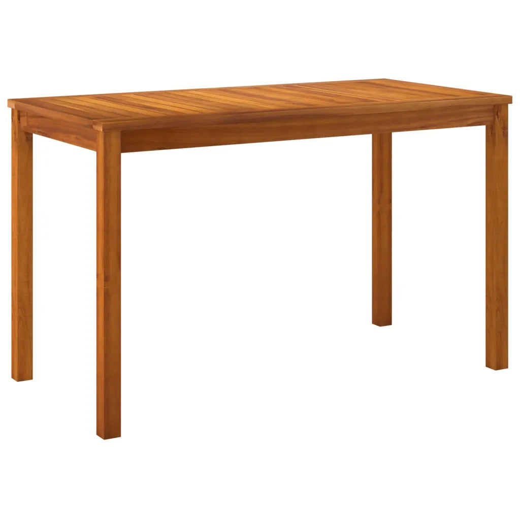 Set da Pranzo Giardino 4pz con Cuscini Legno Massello di Acacia 3154979