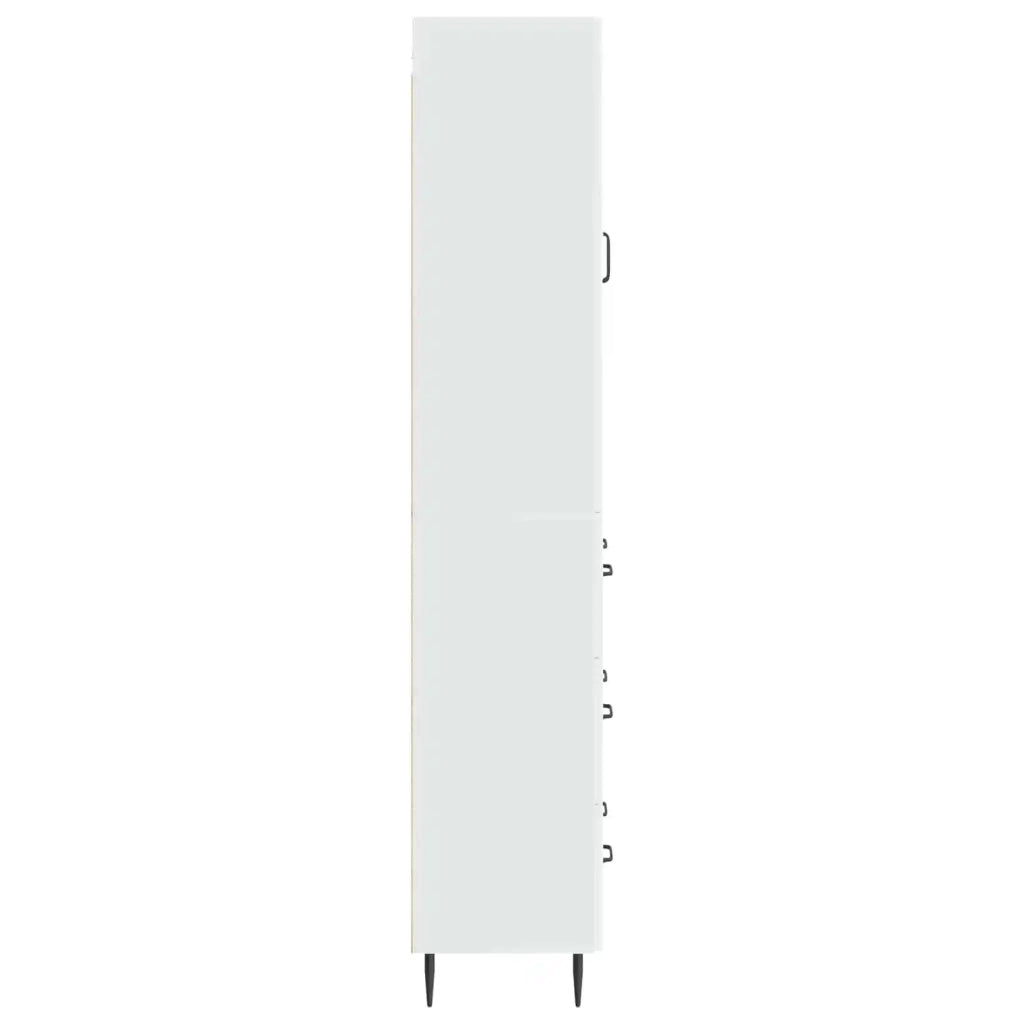 Set di armadi 2 pcs Bianco Lucido 66 x 34,5 x 90 cm 3416641