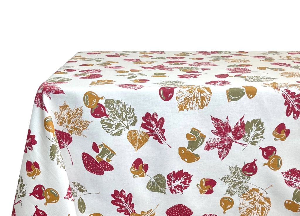 Tovaglia Per Salotto Cucina Tavolo 100% Cotone Made In Italy Bosco RP - 140x180 - Bosco
