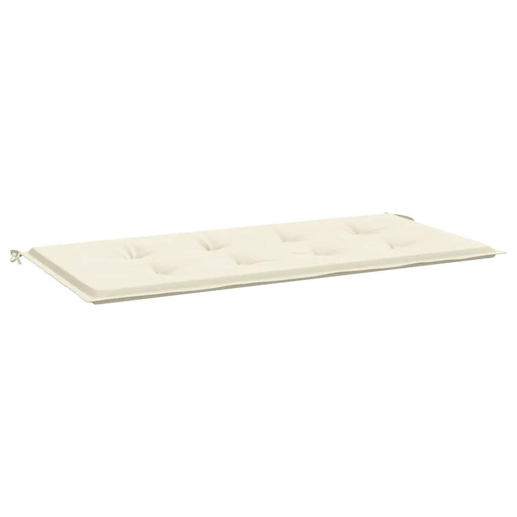 Cuscino per Panca da Giardino Crema 120x50x3 cm cod mxl 48800