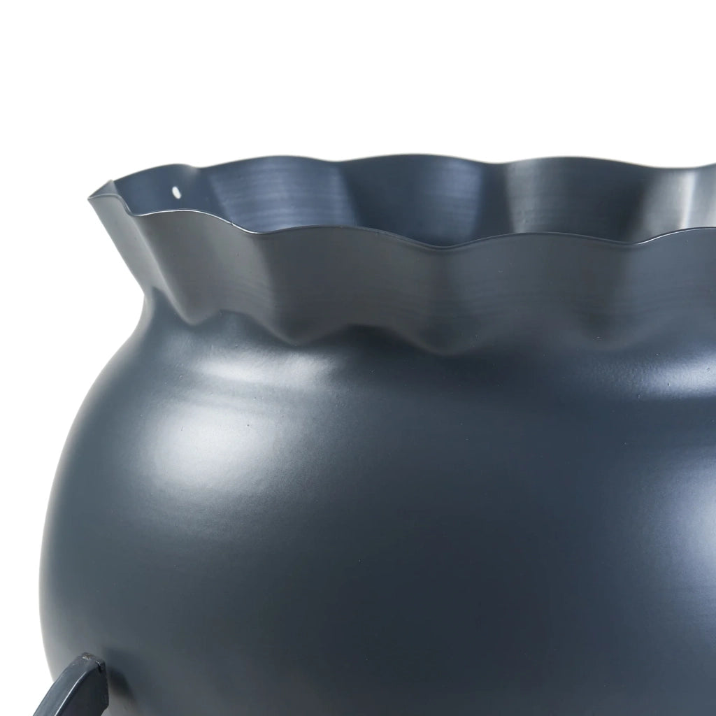 Supporto per piante da esterno 95 x 27 x 27 cm nero 03_0010343