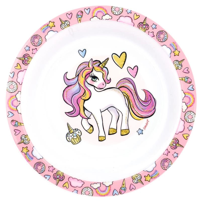 PIATTO FONDO UNICORNO PP D20X4H