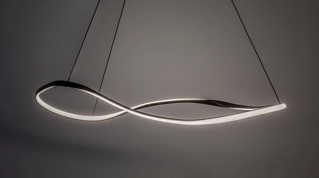 Lampada a sospensione Rabalux Mirossi LED 40W Ø81 nera