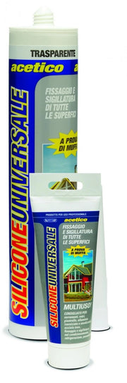 SILICONE ACETICO UNIVERSALE BIANCO ML. 280