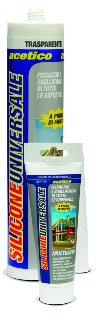 SILICONE ACETICO UNIVERSALE BIANCO ML. 280