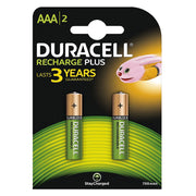 PILA MINISTILO RICARICABILE Pz 2 - Recharge Plus 750Mha  - DURACELL
