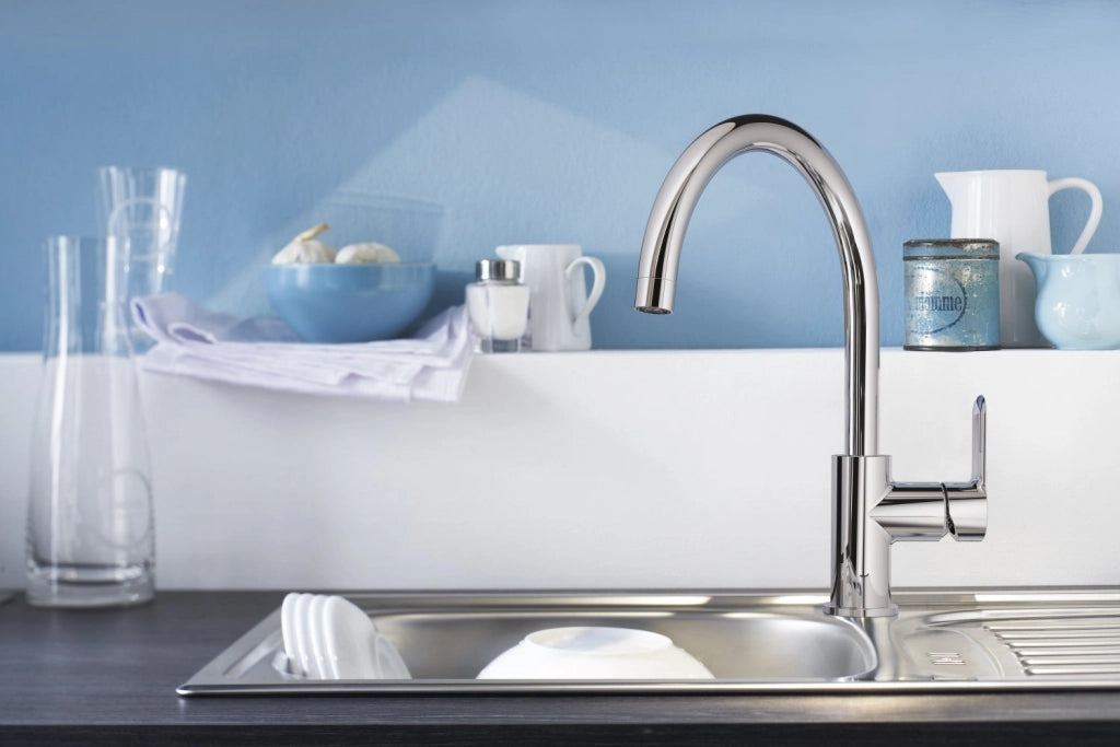 Monocomando Lavello Bocca Alta Bauedge Cromo Grohe