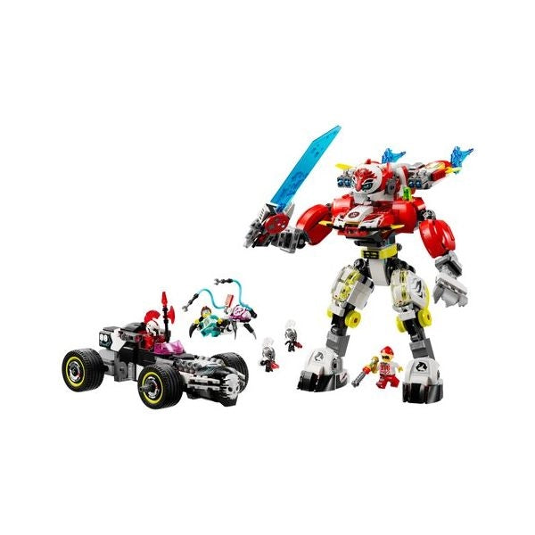 Mech tigre di cooper e bolide di zero lego 71497 dreamzzz