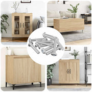 Vite con Testa Bloccante 2647 pcs Argento Acciaio