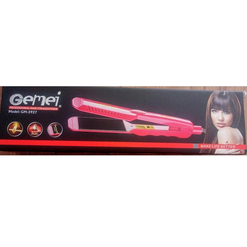 Trade Shop - Piastra Larga Per Capelli In Ceramica Professionale Da 140° A 220° Geemi Gm-2927 -