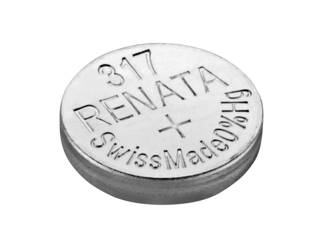 BATTERIA a BOTTONE all'ossido d'argento 317 RENATA