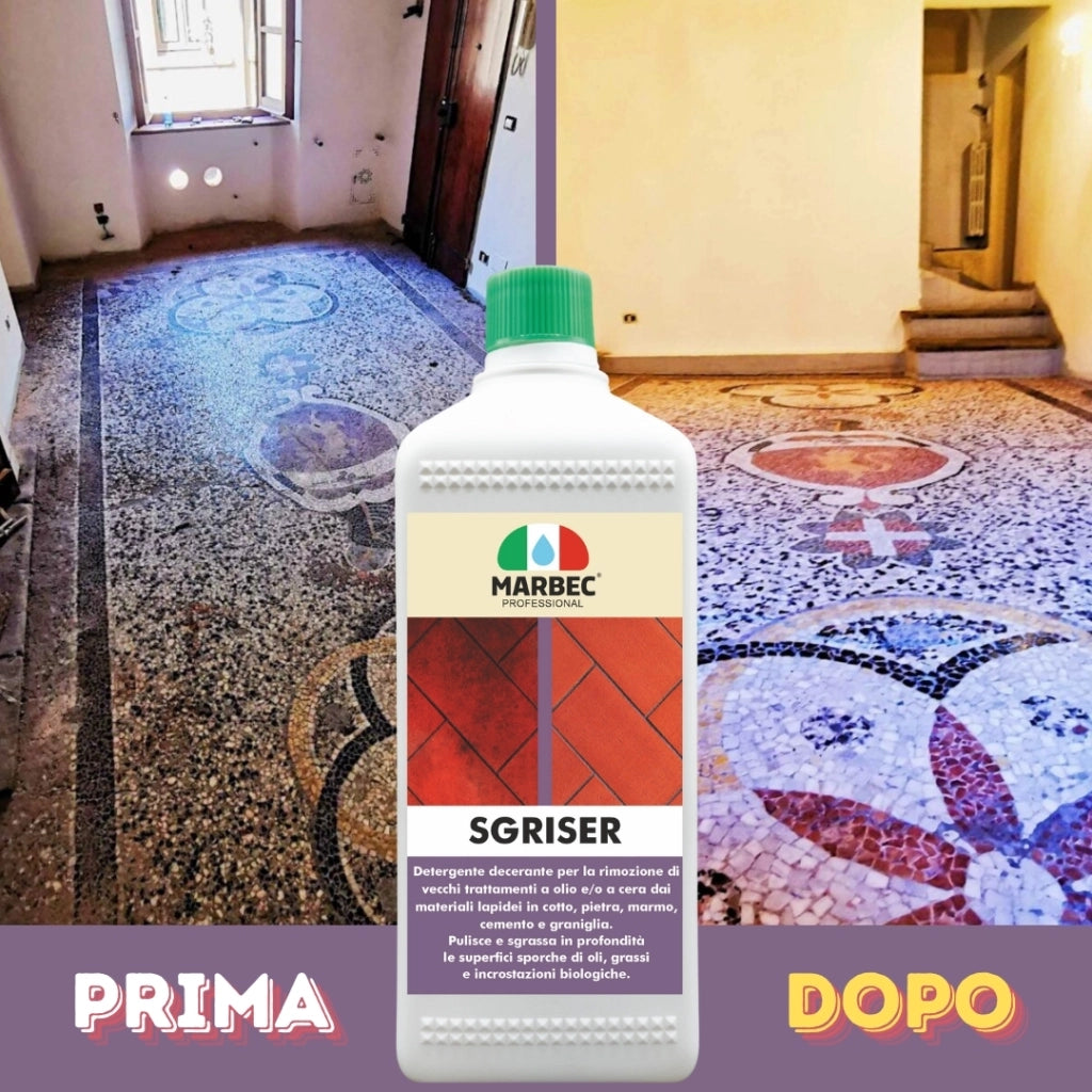 Detergente sgrassante professionale SGRISER   5LT