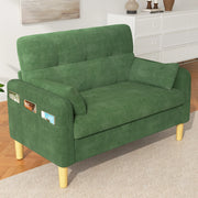 SOFA 2 POSTI 119x78x85 cm IN Ciniglia Verde