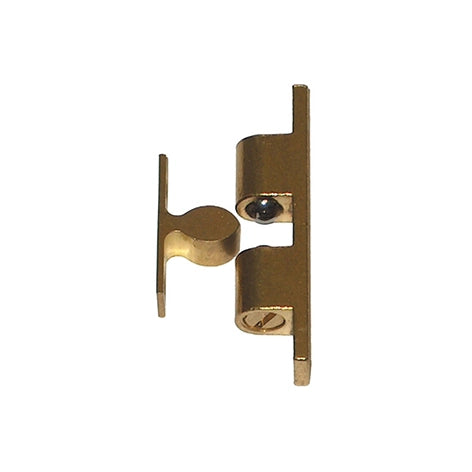 Chiusure profilo "Oliva" ottone 49 x 9 mm.