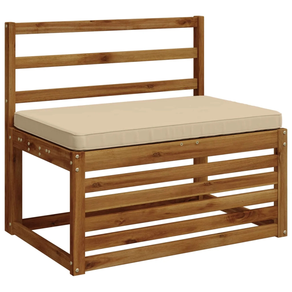 Cuscino per Panchina a 1 Pezzo VUGHT 100% Poliestere Crema 951712