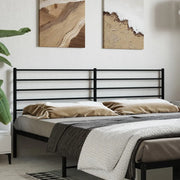 Testiera di Ricambio in Metallo Nero 200 cm 352357