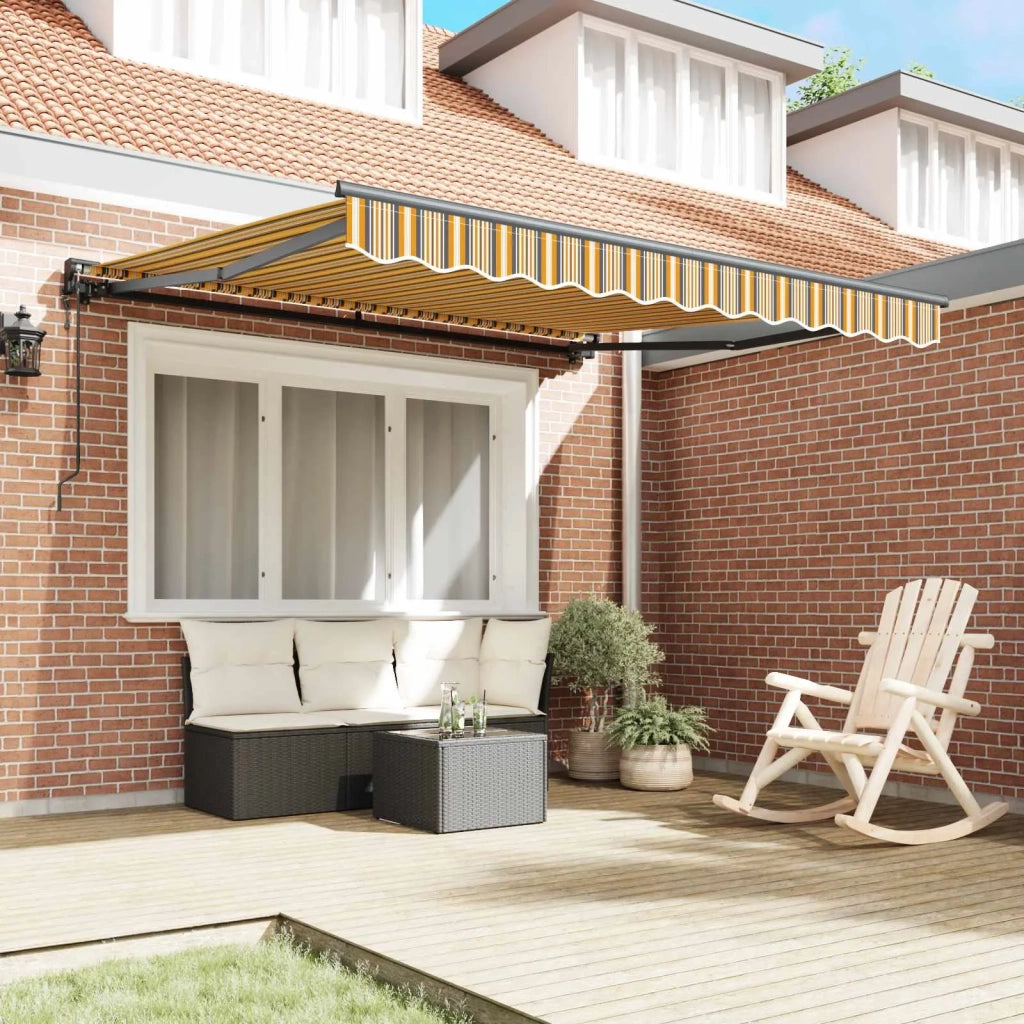 Struttura della tenda Giallo e Grigio 300 x 250 cm 3330032